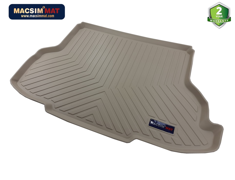 Thảm lót cốp xe ô tô Honda City 2018-đến nay màu  be (D0287)