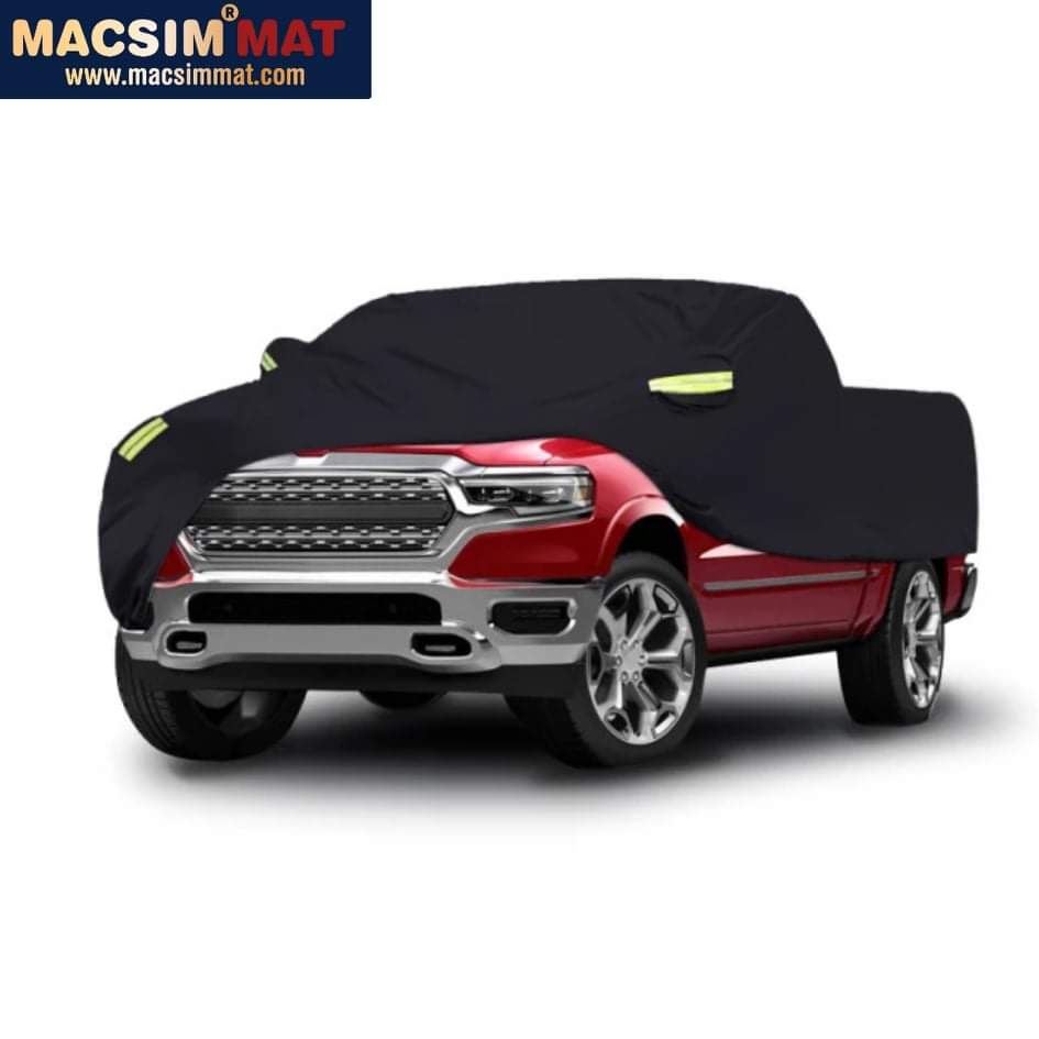 Bạt phủ ô tô bán tải  (chưa lắp nắp thùng) Ford Ranger  nhãn hiệu Macsim sử dụng trong nhà và ngoài trời chất liệu Polyester - màu đen