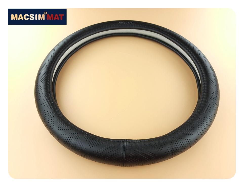 Bọc vô lăng cao cấp Macsim mã L632-2 TRÒN lõi cao su non