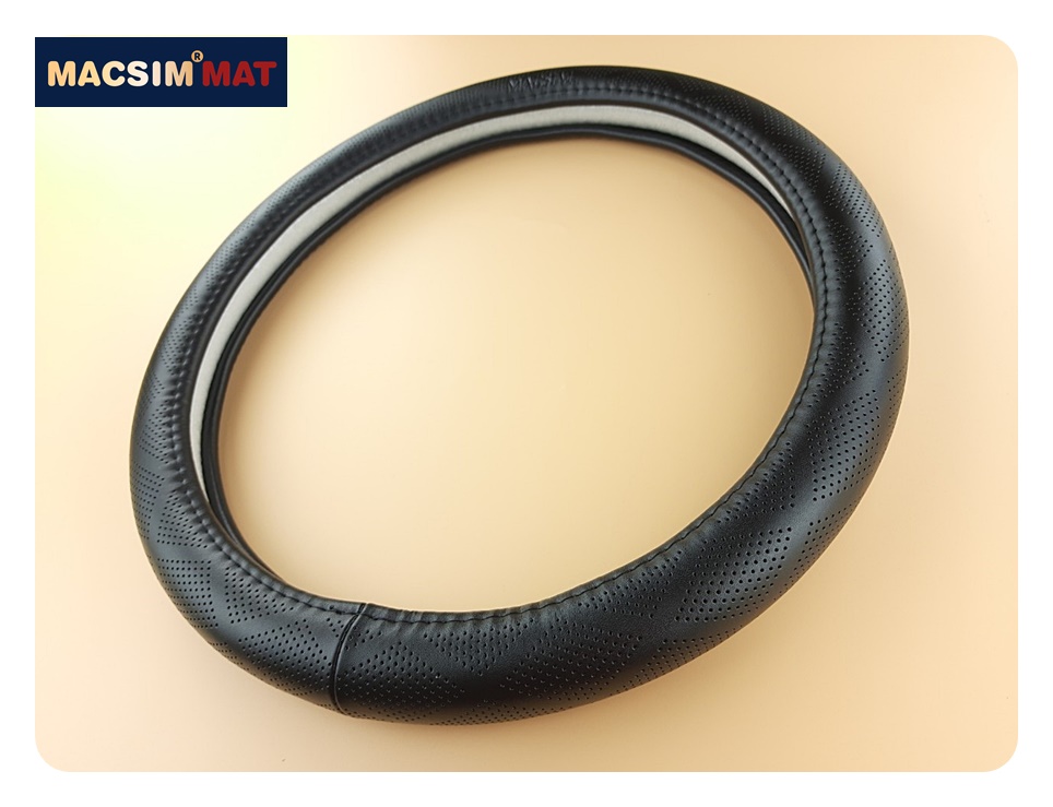 Bọc vô lăng cao cấp Macsim mã L632-2 TRÒN lõi cao su non