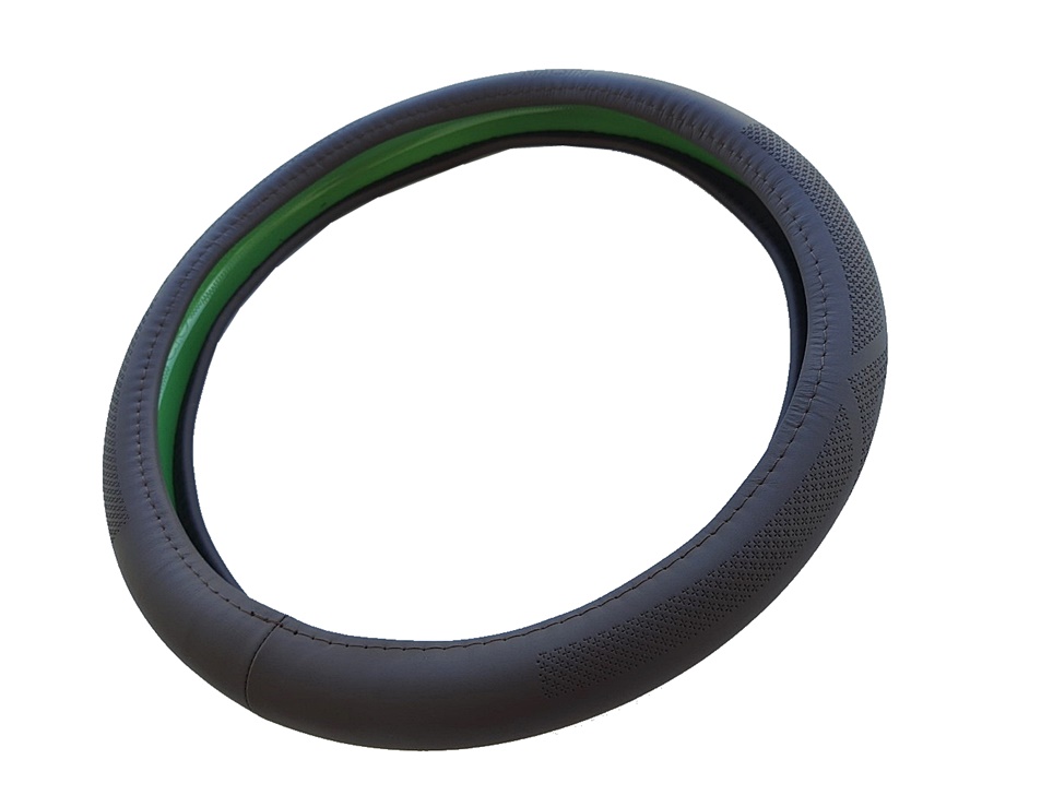 Bọc vô lăng cao cấp Macsim mã L631 màu đen chất liệu da thật