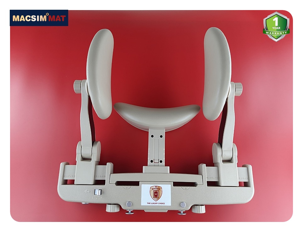 Gối tựa đầu ô tô cao cấp nhãn hiệu Macsim mã CHP02B màu be