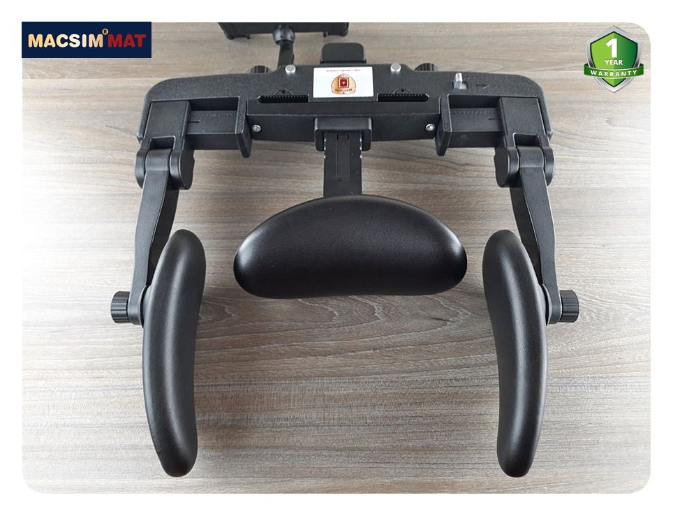 Gối tựa đầu ô tô cao cấp nhãn hiệu Macsim mã CHP02b màu đen