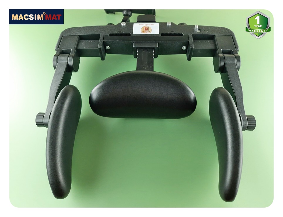 Gối tựa đầu ô tô cao cấp nhãn hiệu Macsim mã CHP02b màu đen