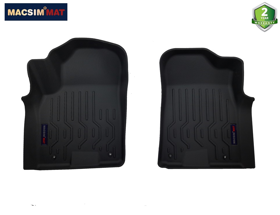 Thảm hn lót sàn xe ô tô Infiniti QX80 Nhãn hiệu Macsim chất liệu nhựa TPV cao cấp màu đen