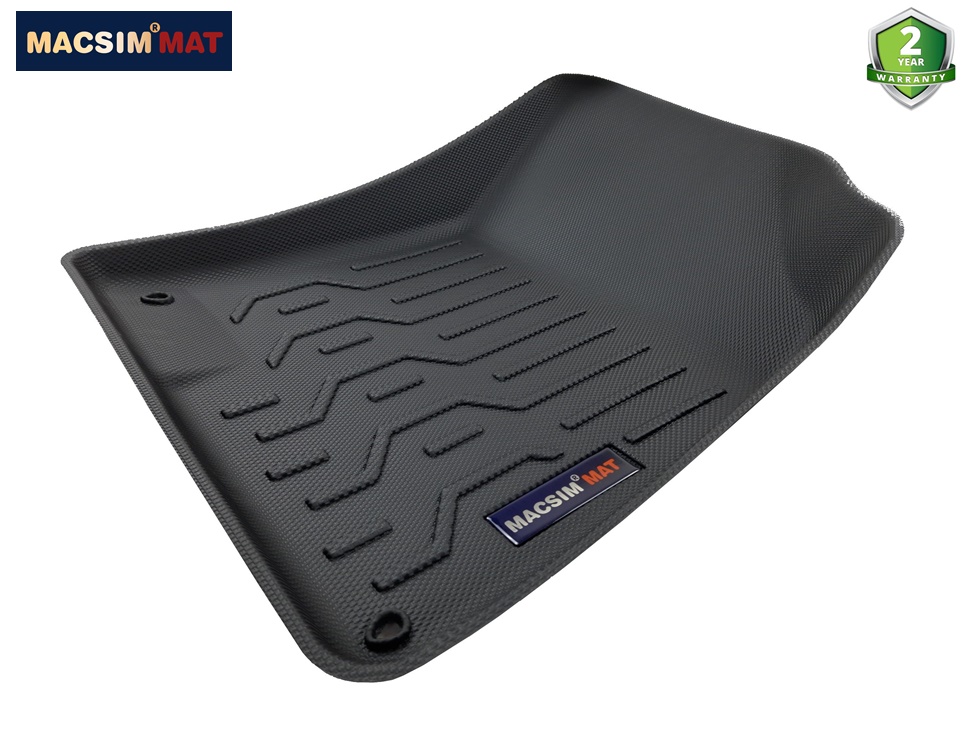 Thảm lót sàn xe ô tô KIA sportage 2017 - nay (hn) nhám chất liệu TPV thương hiệu Macsim màu đen