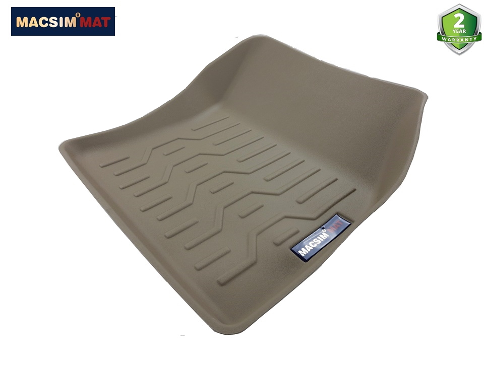 Thảm lót sàn xe ô tô toyota corolla cross Nhãn hiệu Macsim chất liệu nhựa TPV cao cấp màu be nhẵn (170)