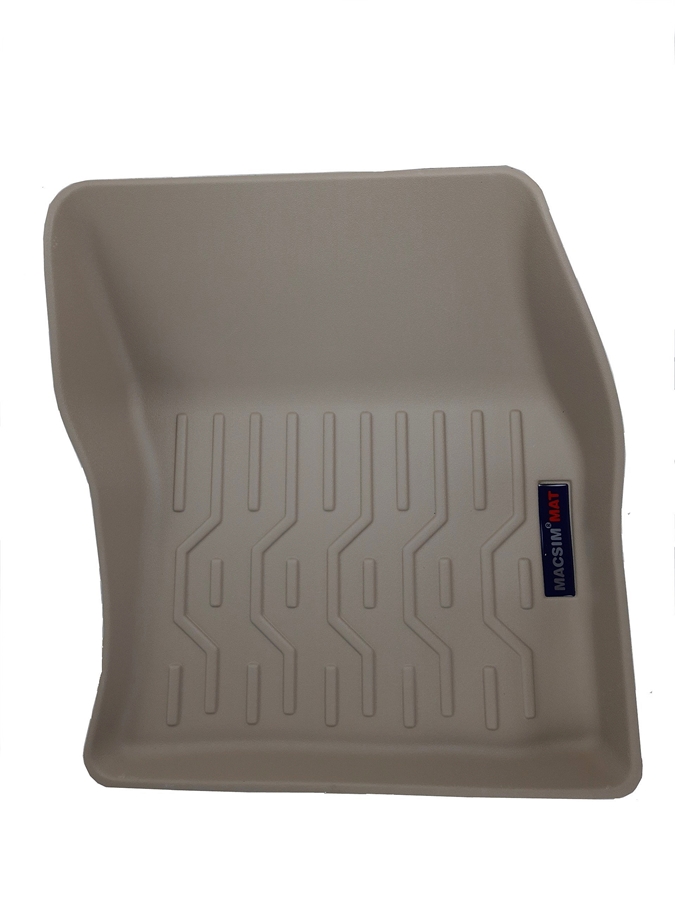 Thảm lót sàn xe ô tô toyota corolla cross Nhãn hiệu Macsim chất liệu nhựa TPV cao cấp màu be nhẵn (170)