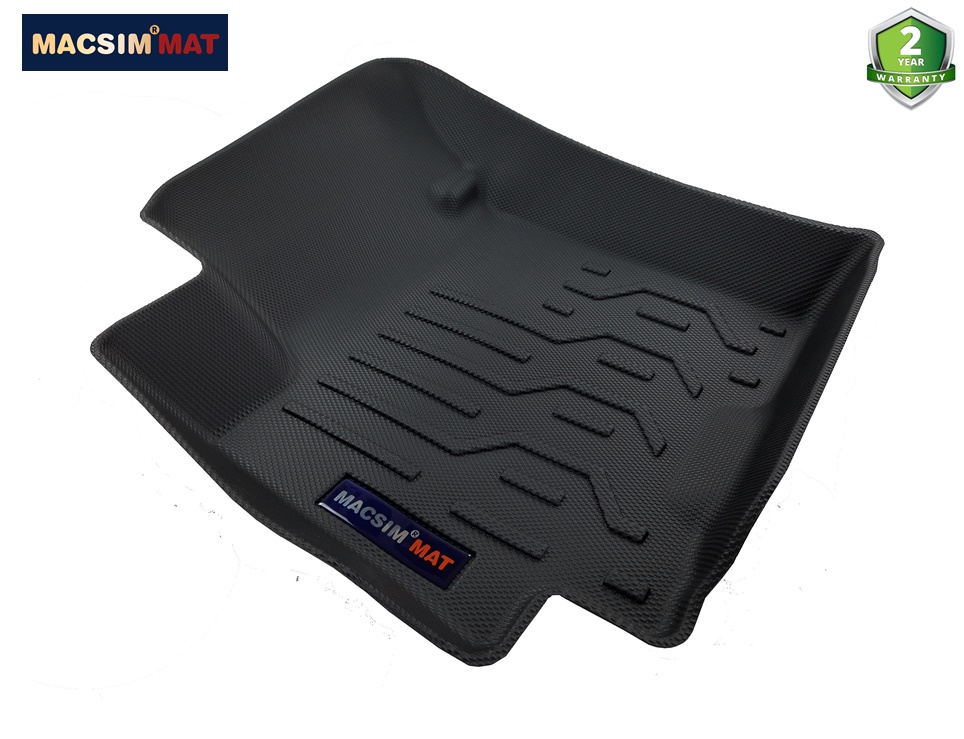 Thảm lót sàn xe ô tô Suzuki Celerio 2016 - nay (2 hàng ghế) Nhãn hiệu Macsim chất liệu nhựa TPV cao cấp màu đen (074)