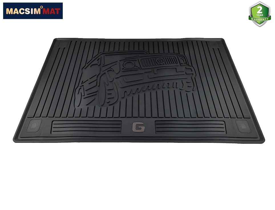 Thảm lót cốp ô tô Mercedes ben G - MACSIM 3W – TPE cao cấp, chuẩn form