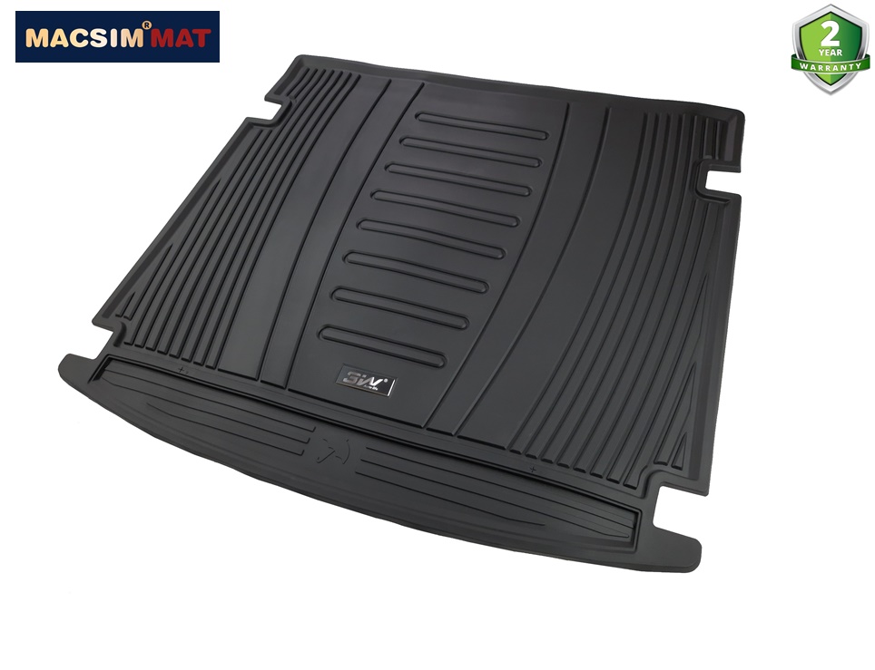 Thảm lót cốp xe ô tô Audi Q5 2018+ nhãn hiệu Macsim 3W chất liệu TPE cao cấp màu đen