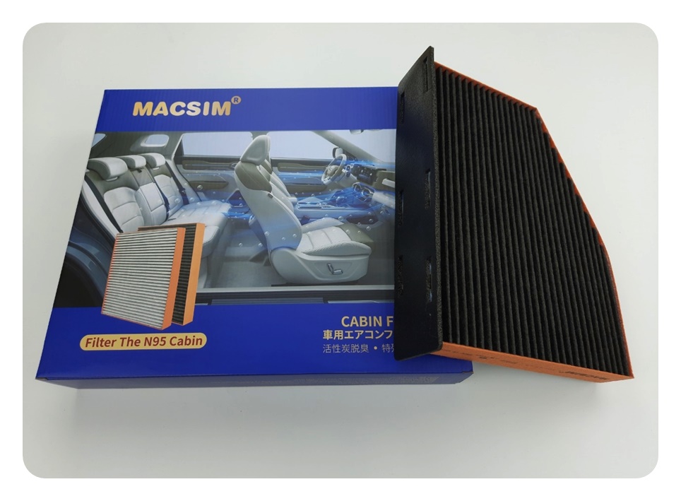 Lọc gió điều hòa cao cấp Macsim N95 xe ô tô   Mercedes E class (W212) - 2014; Mercedes GLK 300 - 2014; Mercedes C180k/ C200/ C300//c180/c260( C class beijing) - 2008- 2010 (mã MS29005)