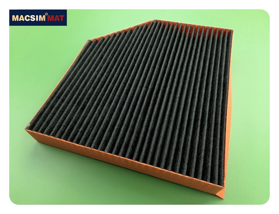 Lọc gió điều hòa cao cấp Macsim N95 xe ô tô Mercedes A 180 (A class)  A180 - 2013 - 2017 ;  Mercedes GLA class 2th A180 2020; Mercedes CLA - 2014-2017 (mã MS26007)