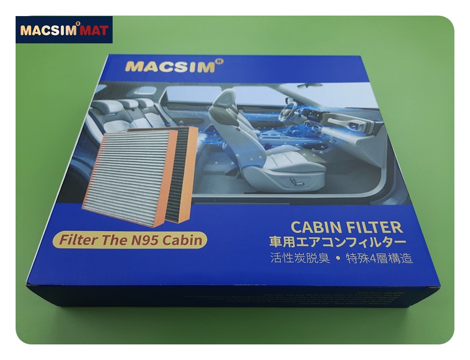 Lọc gió điều hòa cao cấp Macsim N95 xe ô tô Mercedes A 180 (A class)  A180 - 2013 - 2017 ;  Mercedes GLA class 2th A180 2020; Mercedes CLA - 2014-2017 (mã MS26007)