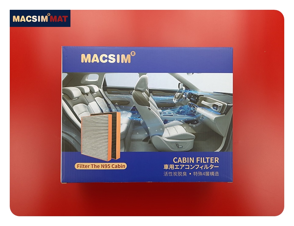 Lọc gió điều hòa cao cấp Macsim N95 xe ô tô Audi A4 2009 - 2017 (mã MS2450)