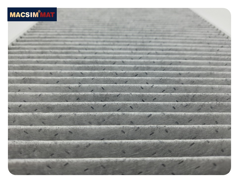 Lọc gió điều hòa cao cấp Macsim N95 xe ô tô Hyundai santafe 7 chỗ 2018 (mã MS26017)