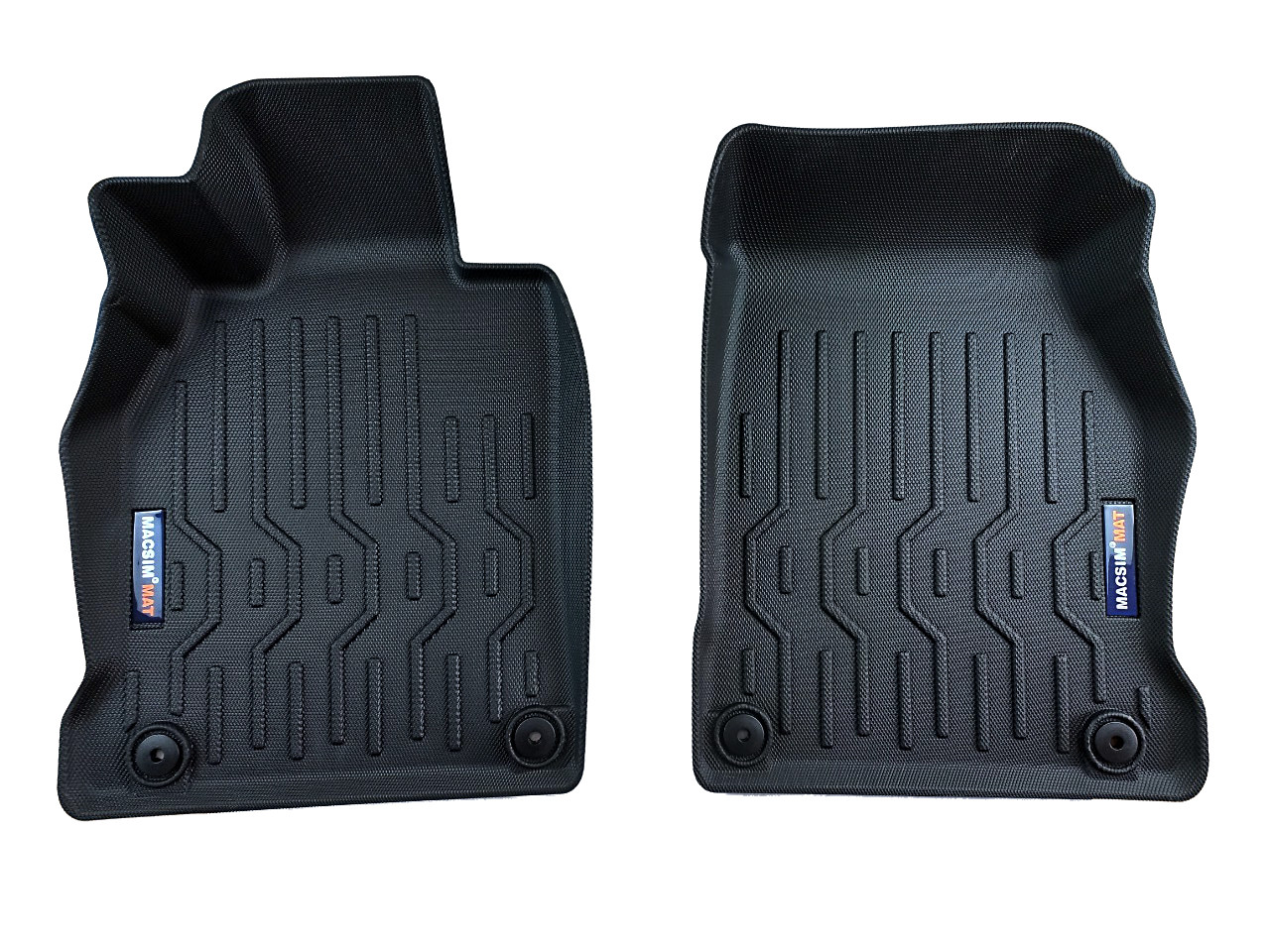 Thảm lót sàn xe ô tô Porsche 911  Nhãn hiệu Macsim chất liệu nhựa TPV cao cấp màu đen