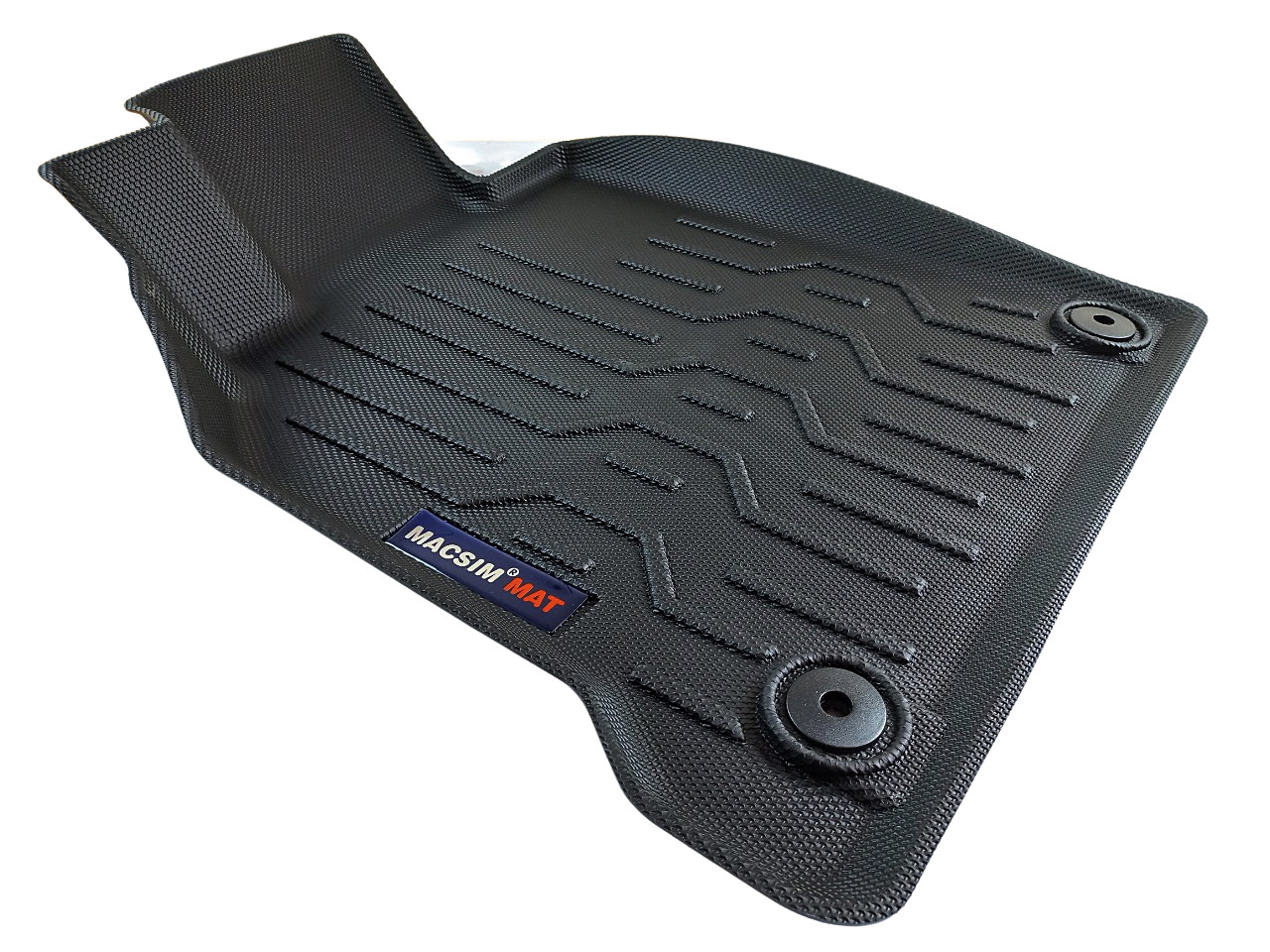 Thảm lót sàn xe ô tô Porsche 911  Nhãn hiệu Macsim chất liệu nhựa TPV cao cấp màu đen