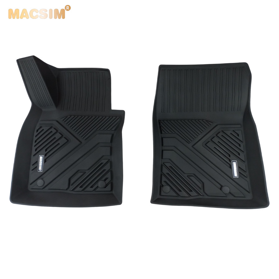Thảm lót sàn xe ô tô  MAZDA 3 2020 - nay Nhãn hiệu Macsim chất liệu nhựa TPE đúc khuôn cao cấp - màu đen