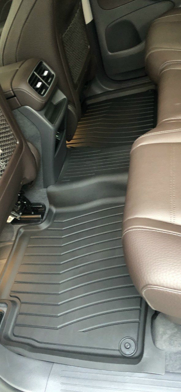 Thảm lót sàn xe ô tô Mercedes GLS 2020 - nay Macsim 3W – TPE đúc khuôn cao cấp, Dễ vệ sinh