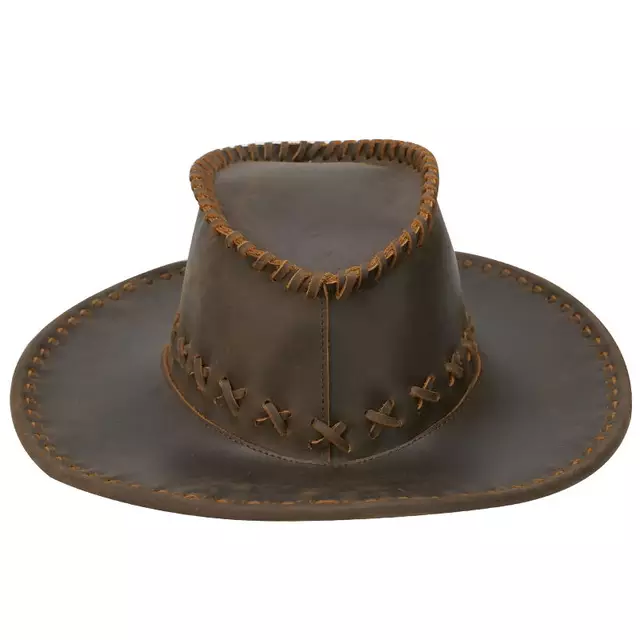 Mũ phớt cao bồi -  Mũ cao bồi - Mũ golf thủ - Chất liệu da thô nguyên miếng cao cấp nhãn hiệu Macsim