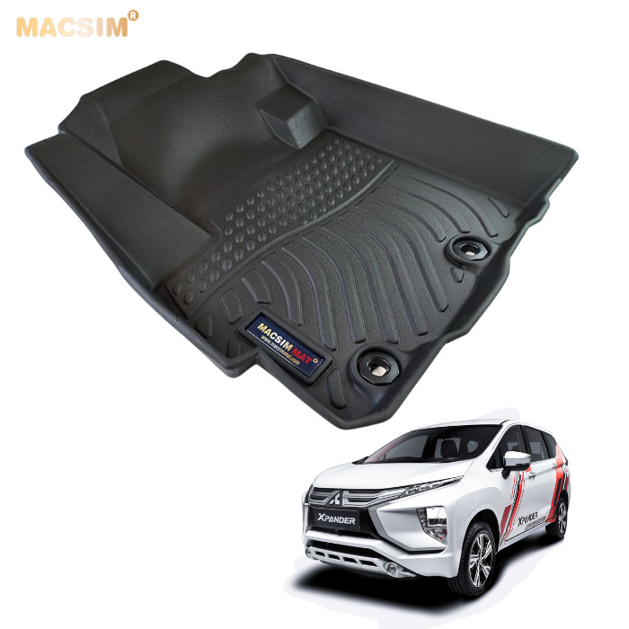 Thảm lót sàn xe ô tô Mitsubishi Xpander New Nhãn hiệu Macsim chất ...