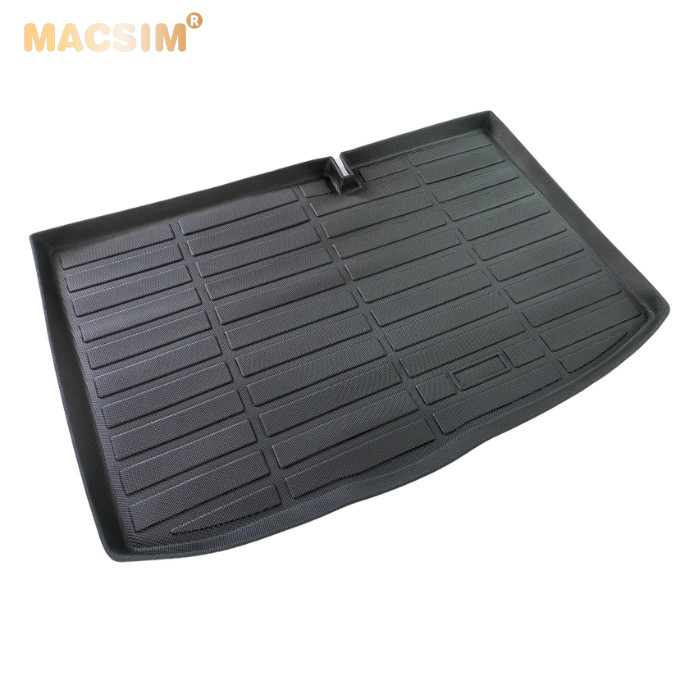 Thảm lót cốp xe ô tô KIA Sonet chất liệu TPV cao cấp màu đen