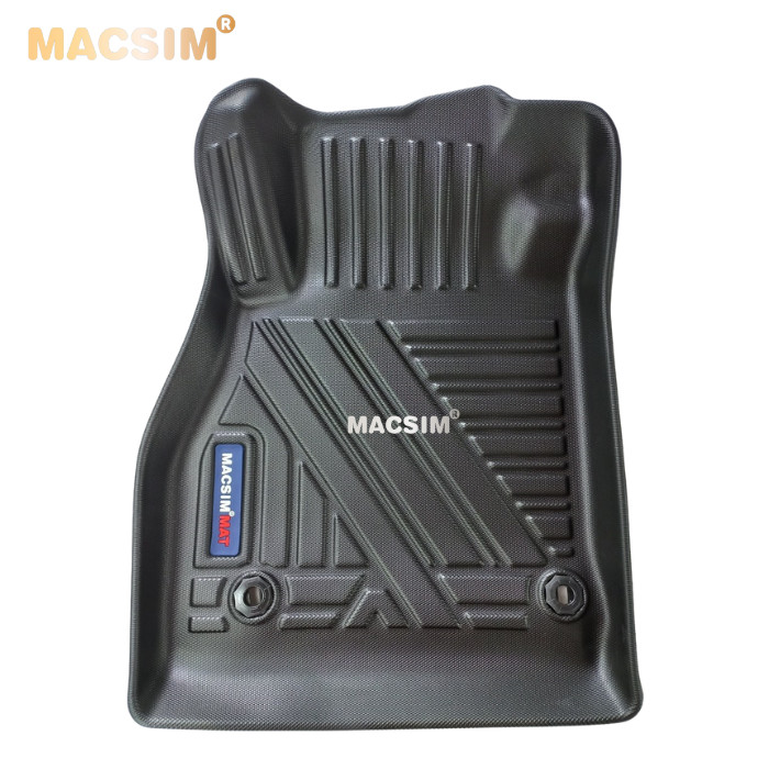 Thảm lót sàn xe ô tô Nissan Kicks 2017-2021 qd Nhãn hiệu Macsim chất liệu nhựa TPE cao cấp