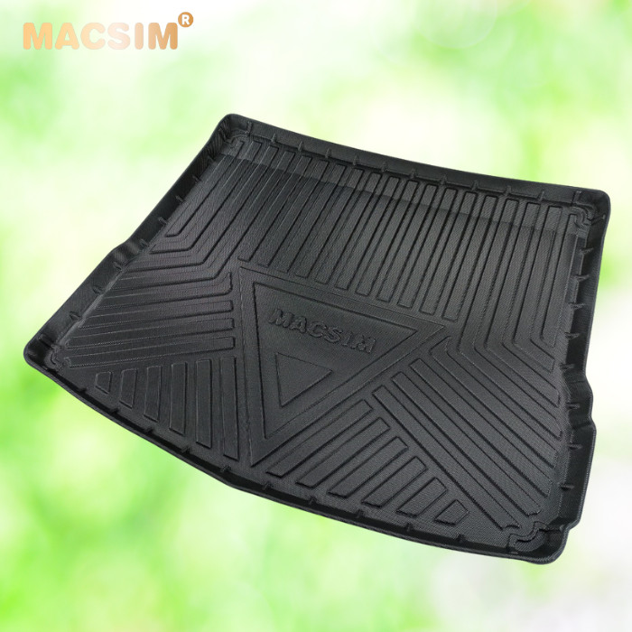 Lót cốp xe ô tô (qd) Porsche Macan 2014 - 2022 chất liệu TPV thương hiệu Macsim màu đen