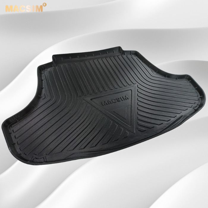 Lót cốp xe ô tô (qd)  Lexus ES  2018-2021 chất liệu TPV thương hiệu Macsim màu đen