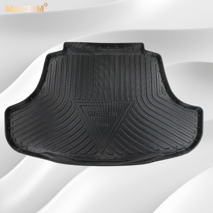Lót cốp xe ô tô (qd)  Lexus ES  2018-2021 chất liệu TPV thương hiệu Macsim màu đen
