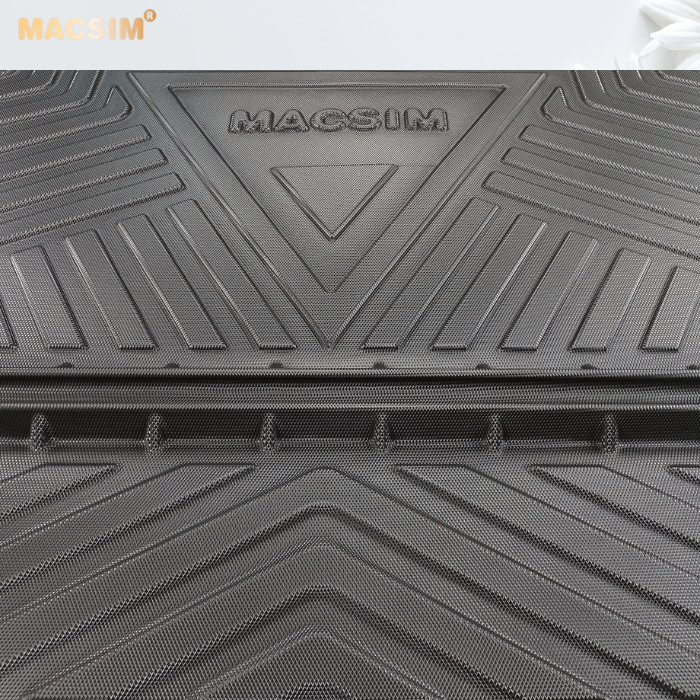 Lót cốp xe ô tô (qd) Mercedes GLB 2010 - 2022 chất liệu TPV thương hiệu Macsim màu đen