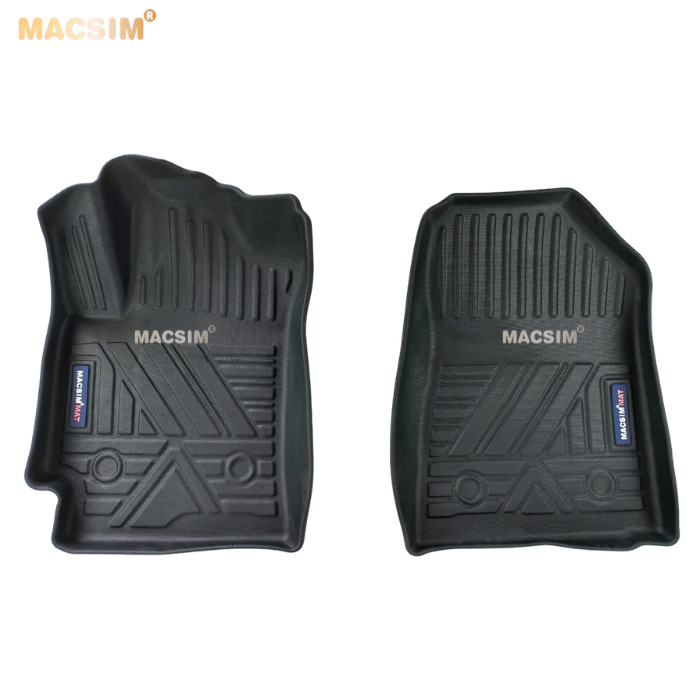 Thảm lót sàn xe ô tô qd Kia K3/ cerato 2019+ qd Nhãn hiệu Macsim chất liệu nhựa TPV cao cấp