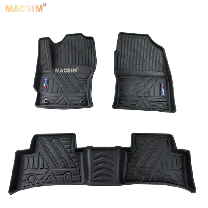 Thảm lót sàn xe ô tô qd Toyota Corolla Altis 2022+ qd Nhãn hiệu Macsim chất liệu nhựa TPV cao cấp