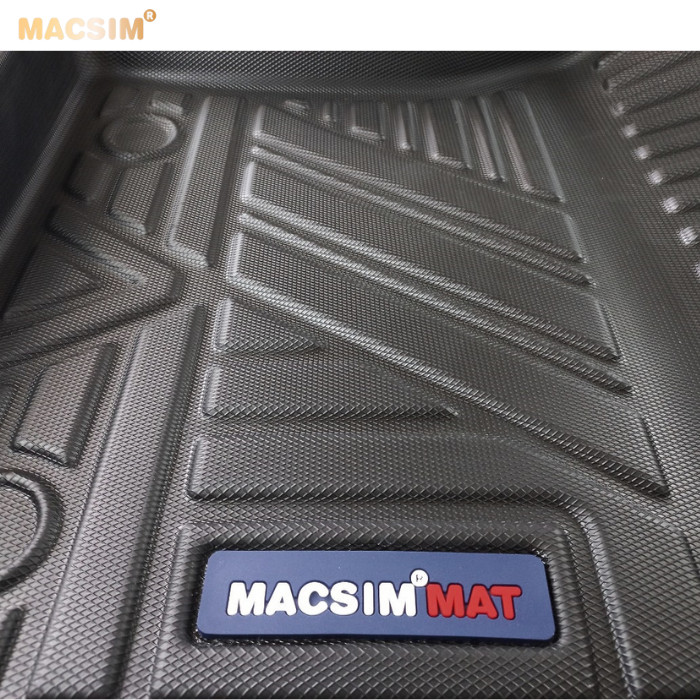 Thảm lót sàn xe ô tô qd Toyota Corolla Altis 2022+ qd Nhãn hiệu Macsim chất liệu nhựa TPV cao cấp