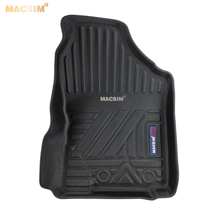 Thảm lót sàn xe ô tô qd Toyota vios  2008-2013 qd Nhãn hiệu Macsim chất liệu nhựa TPV cao cấp