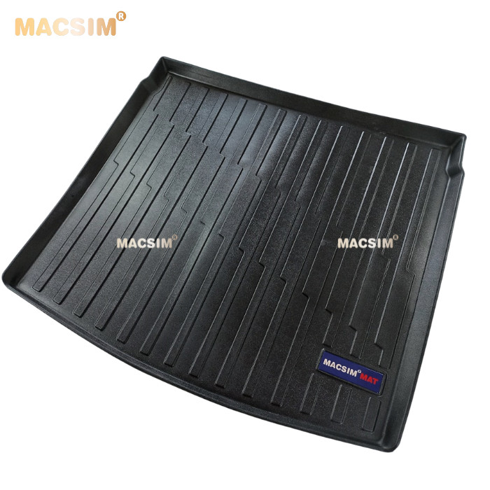 Thảm lót cốp ô tô Honda CRV (2017-Nay) MACSIM màu đen (D261) – TPV cao cấp, chuẩn form, bền bỉ (mã 05)