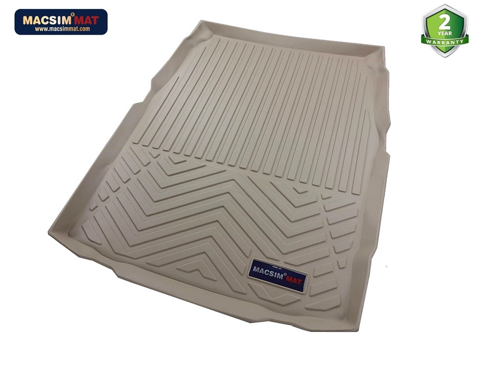 Thảm lót cốp xe ô tô Vinfast Lux A 2018-đến nay nhãn hiệu Macsim chất liệu TPV cao cấp màu be