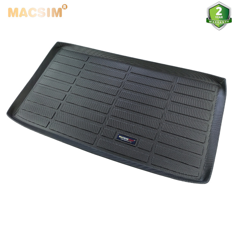 Thảm lót cốp xe ô tô Hyundai I10 2021-2022  (sd) nhãn hiệu Macsim chất liệu TPE cao cấp màu đen