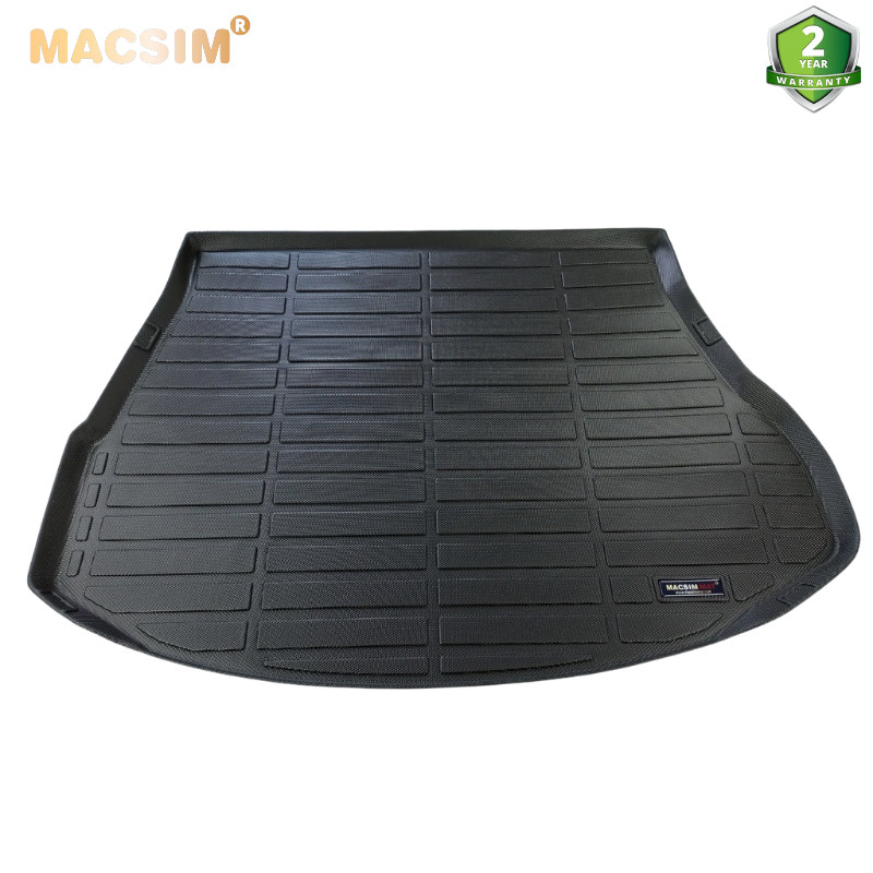 Thảm lót cốp xe ô tô Lexus NX 2022+ (sd) nhãn hiệu Macsim chất liệu TPE cao cấp màu đen
