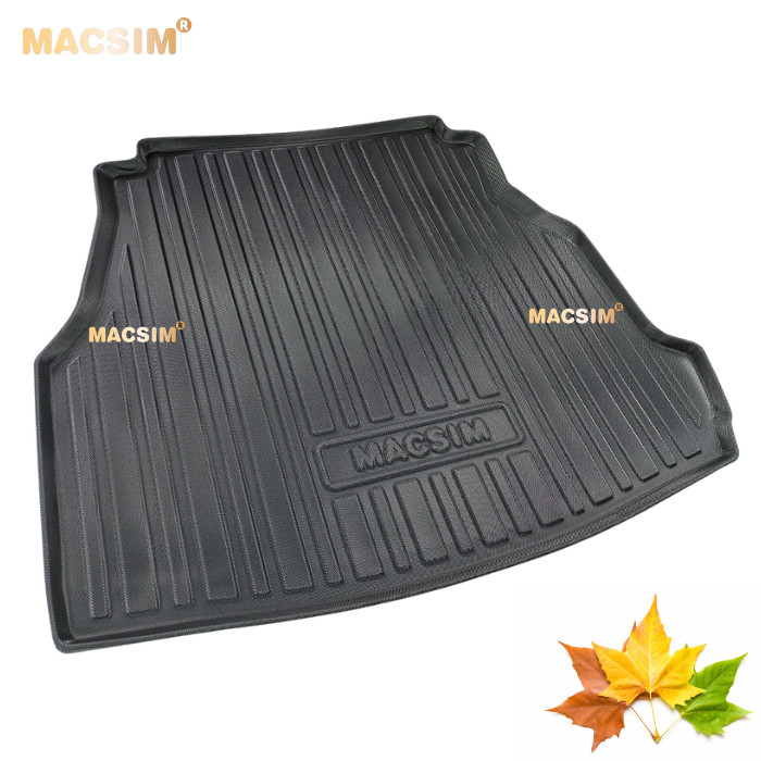 Thảm lót cốp Mercedes C-Class 2022+ (qd) nhãn hiệu Macsim chất liệu tpv cao cấp màu đen