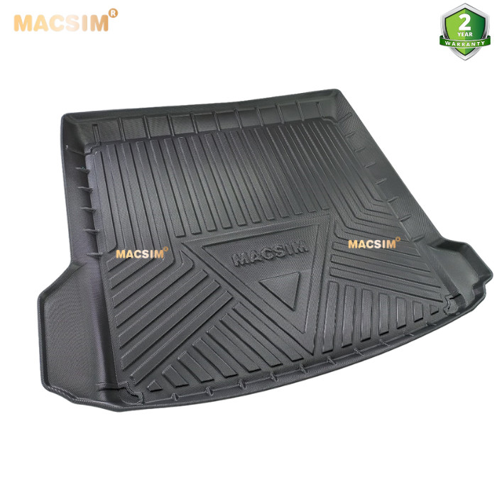 Lót cốp xe ô tô (qd) Audi Q8  2018-2022 chất liệu TPV thương hiệu Macsim màu đen