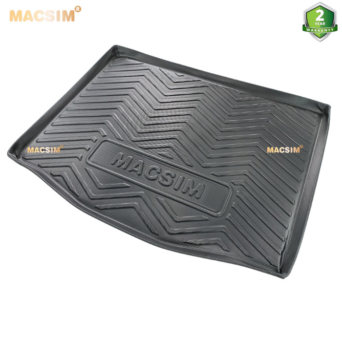 Lót cốp xe ô tô (qd) Ford Focus HB 2012-2018 chất liệu TPV thương hiệu Macsim màu đen
