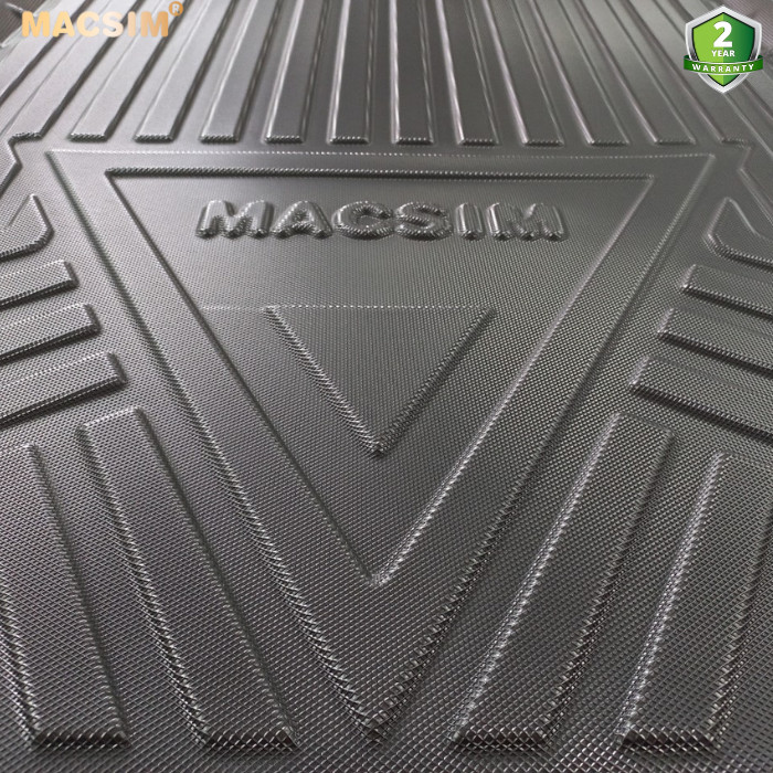 Lót cốp xe ô tô (qd) BMW 7 Series 2016-2022 chất liệu TPV thương hiệu Macsim màu đen