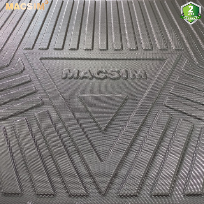 Lót cốp xe ô tô (qd) BMW X6 2009-2016 / lux sa chất liệu TPV thương hiệu Macsim màu đen