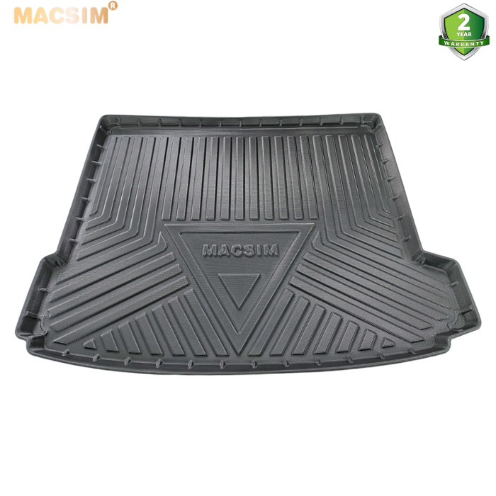 Lót cốp xe ô tô (qd) BMW X6 2009-2016 / lux sa chất liệu TPV thương hiệu Macsim màu đen