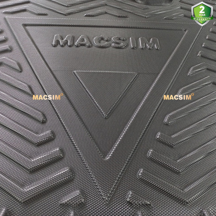 Thảm lót cốp xe ô tô (qd) Ford Ecosport chất liệu TPV thương hiệu Macsim màu đen