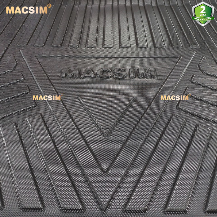 Lót cốp xe ô tô (qd) Audi Q5  2018+ chất liệu TPV thương hiệu Macsim màu đen