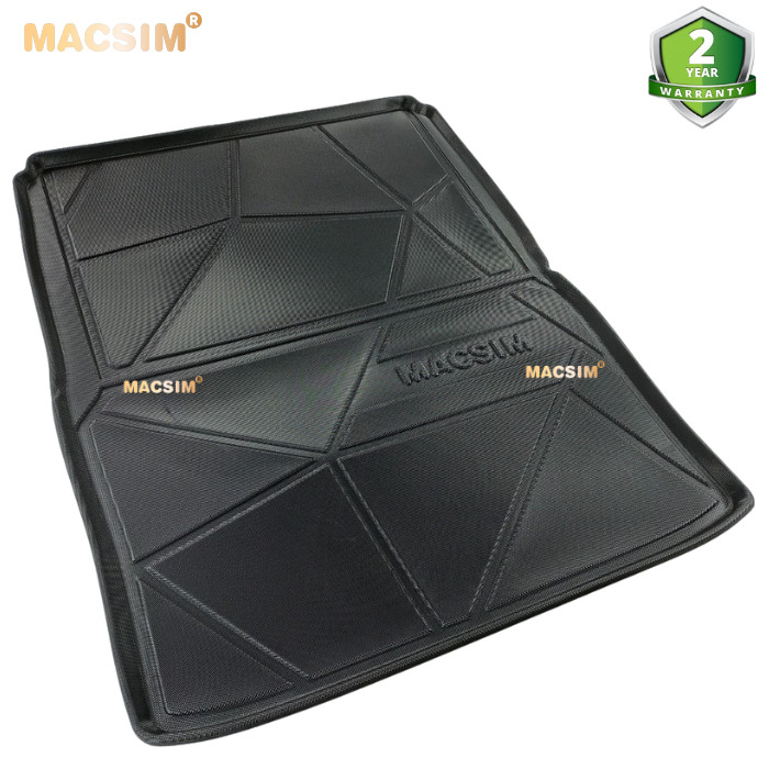 Thảm lót cốp Mercedes S Class 2022+ (qd) nhãn hiệu Macsim chất liệu tpv cao cấp màu đen