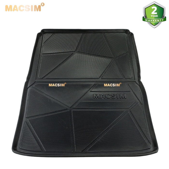 Thảm lót cốp Mercedes S Class 2022+ (qd) nhãn hiệu Macsim chất liệu tpv cao cấp màu đen